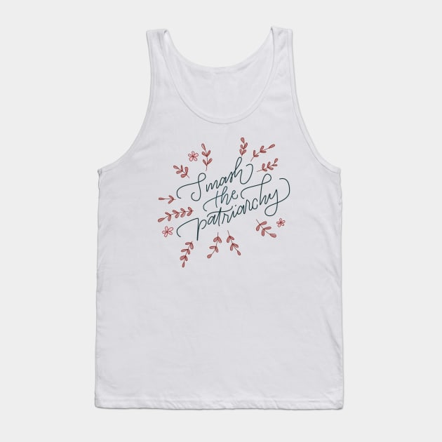 Smash the Patriarchy Tank Top by kristincreates